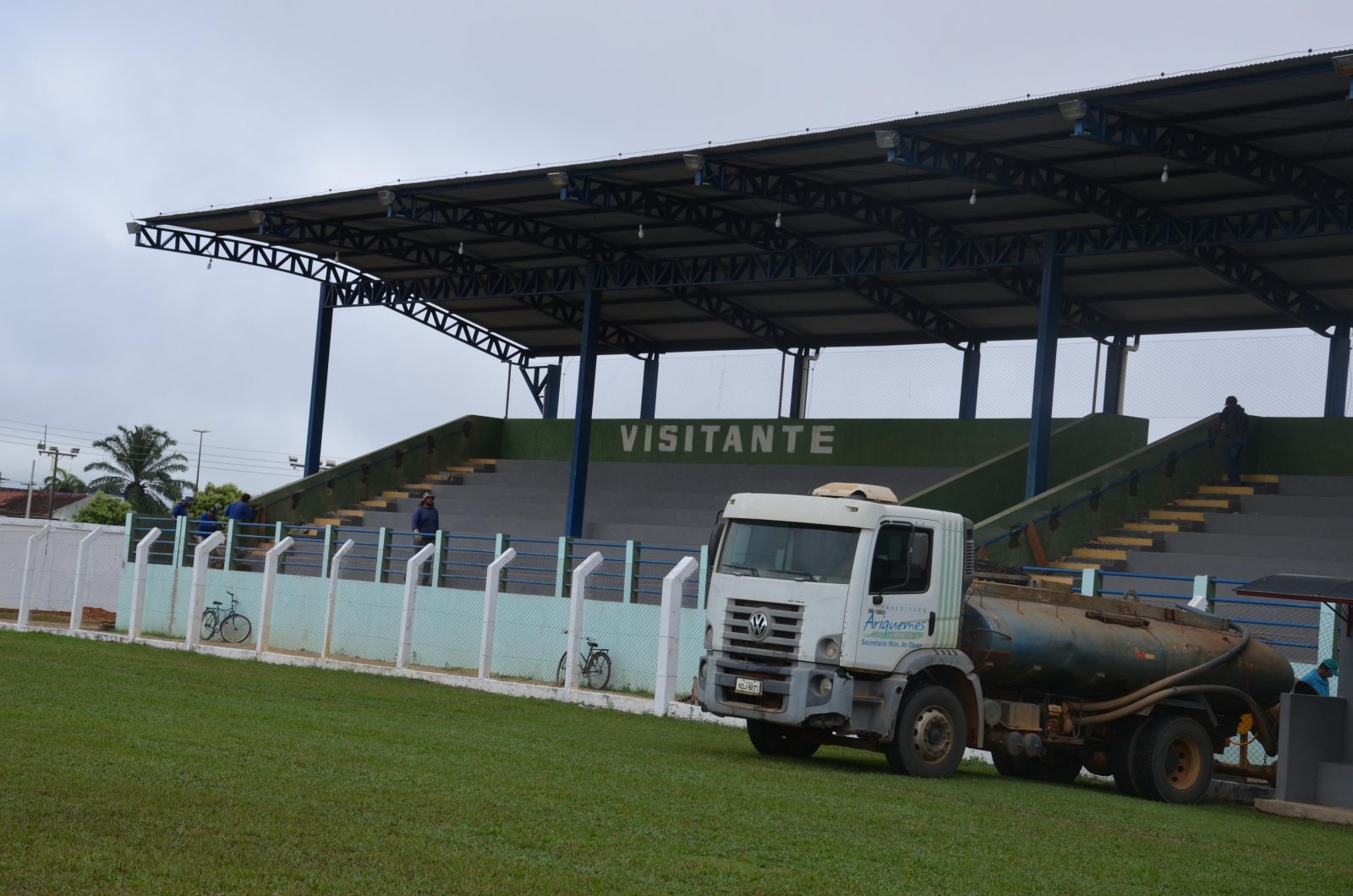 ESTÁDIO GENTIL VALÉRIO DE LIMA ESTÁ APTO PARA RECEBER A FINAL DO CAMPEONATO RO 2018 - News Rondônia