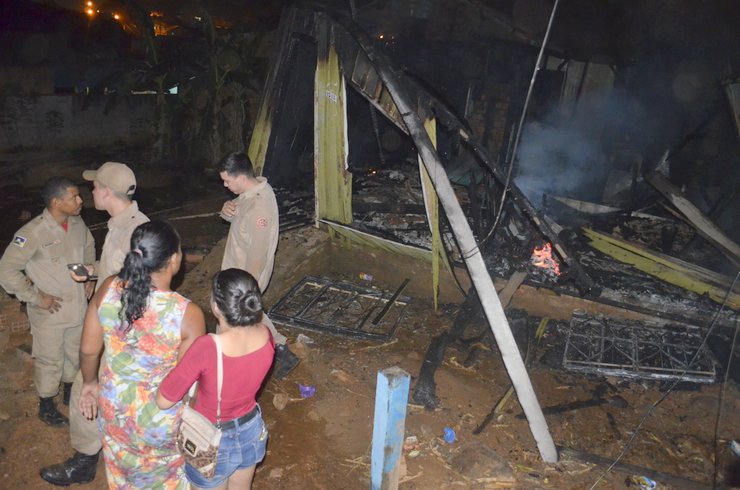 JARU: MAIS UM INCÊNDIO A RESIDÊNCIA É REGISTRADO NO FINAL DE SEMANA, HÁ SUSPEITA DE SER CRIMINOSO - News Rondônia