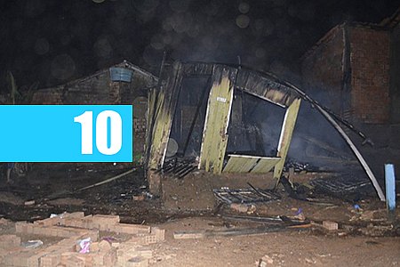 JARU: MAIS UM INCÊNDIO A RESIDÊNCIA É REGISTRADO NO FINAL DE SEMANA, HÁ SUSPEITA DE SER CRIMINOSO - News Rondônia