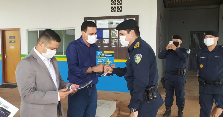 Prefeito Aldo Júlio prestigia troca de comanda da 1.ª Companhia da Polícia Militar em Rolim de Moura - News Rondônia