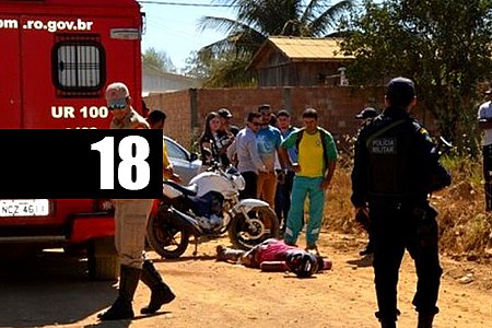NEWS URGENTE: HOMEM É EXECUTADO À TIROS; VIZINHOS RELATAM SETE DISPAROS - News Rondônia