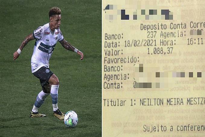 INUSITADO: Jovem erra número ao fazer depósito e acaba transferindo R$ 1 mil para jogador de futebol - News Rondônia