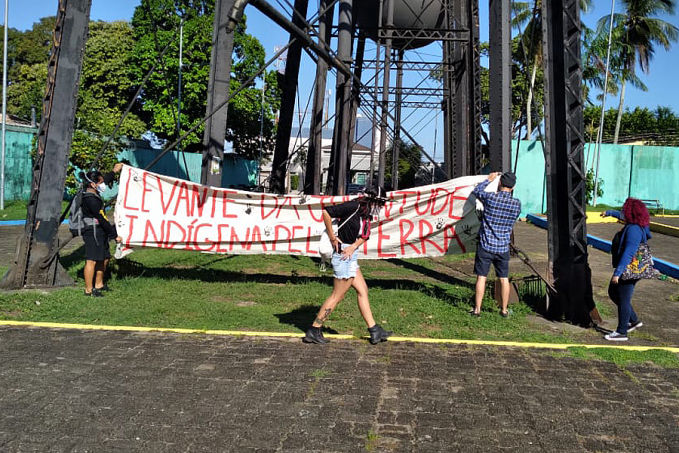 Porto Velho também registra tímida manifestação contra Marco Temporal - News Rondônia