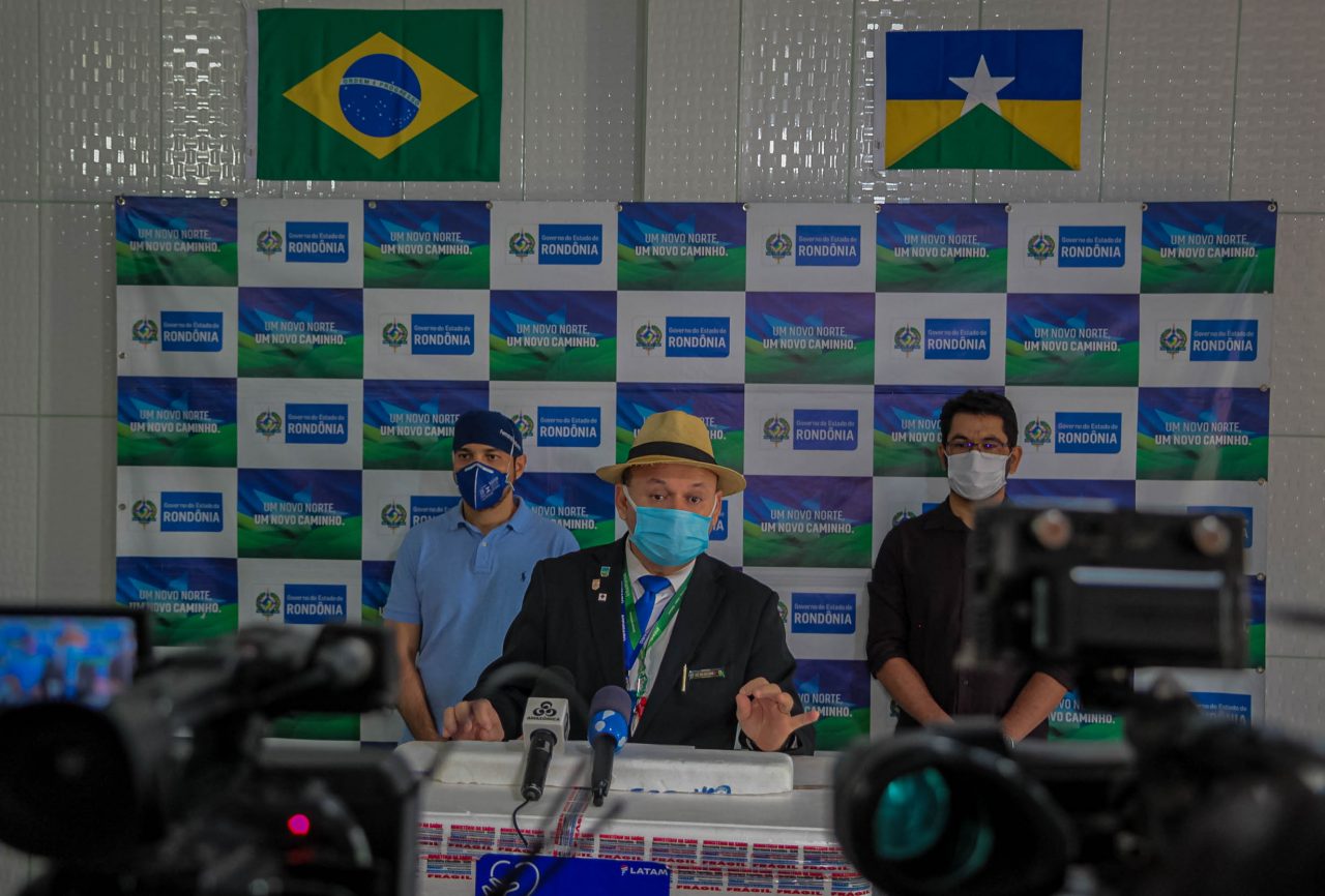 Rondônia recebe mais 35.100 doses de vacinas para combater a covid-19 - News Rondônia
