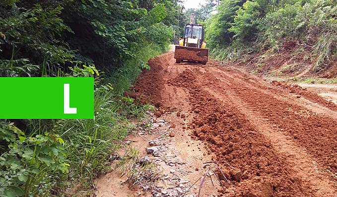 SEMAGRIC - Prefeitura continua trabalhando na Estrada do Belmont - News Rondônia