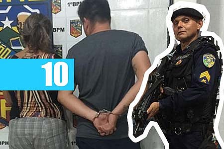 O MITO DE RONDÔNIA - SARGENTO GUSMÃO PRENDE CASAL DO TRÁFICO NA CAPITAL - News Rondônia