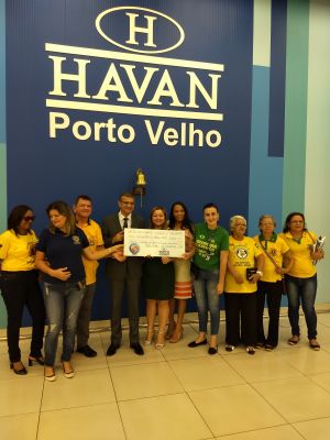 NÚCLEO DE APOIO À CRIANÇA COM CÂNCER DE PORTO VELHO RECEBE R$ 68 MIL DA CAMPANHA TROCO SOLIDÁRIO HAVAN - News Rondônia