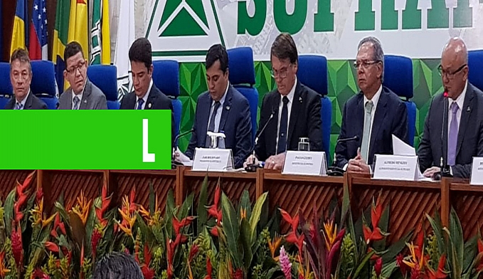 COM O PRESIDENTE JAIR BOLSONARO, GOVERNADOR MARCOS ROCHA PARTICIPA DE REUNIÃO NA SUFRAMA, EM MANAUS - News Rondônia