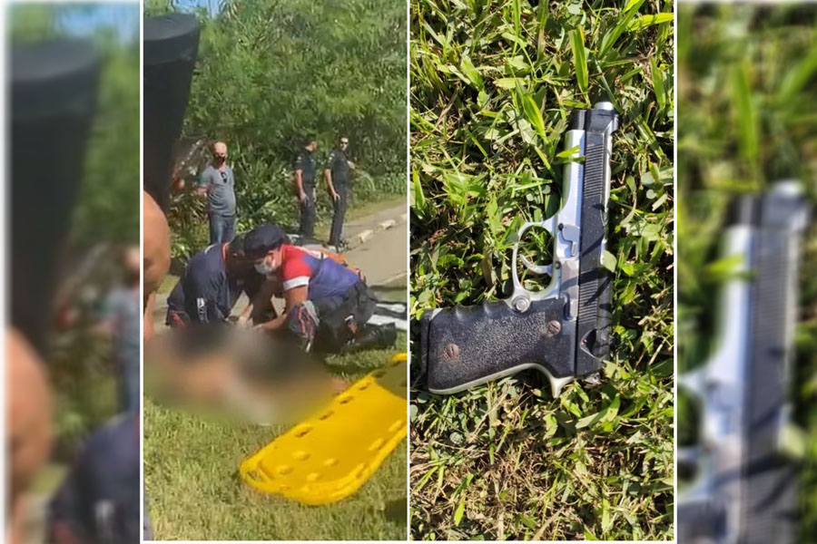 Pai se revolta e dá bronca ao ver filho baleado no chão: 'Não precisa roubar' - News Rondônia