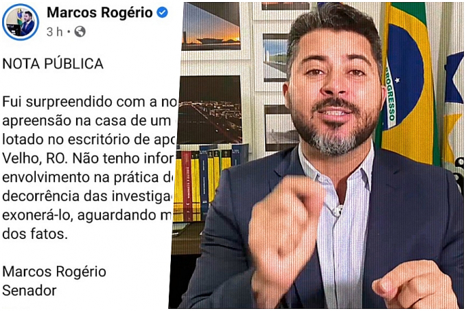 Sem informações, Rogério diz que foi surpreendido com a prisão de seu assessor - News Rondônia