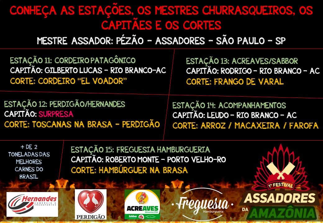 FESTIVAL ASSADORES DA AMAZÔNIA CHEGA COM PROPOSTA DE CORTES NOBRES DE DIFERENTES TIPOS DE CARNES EM RIO BRANCO - News Rondônia