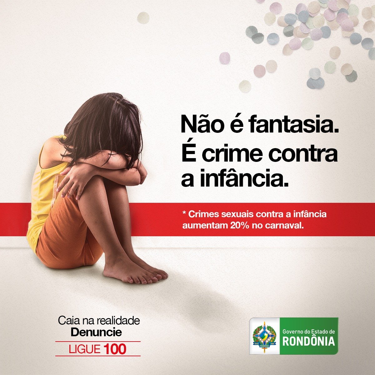 VIOLÊNCIA CONTRA CRIANÇA: ADOLESCENTE E MULHER DEVE SER COMBATIDA PELA POPULAÇÃO DURANTE O CARNAVAL EM RONDÔNIA - News Rondônia