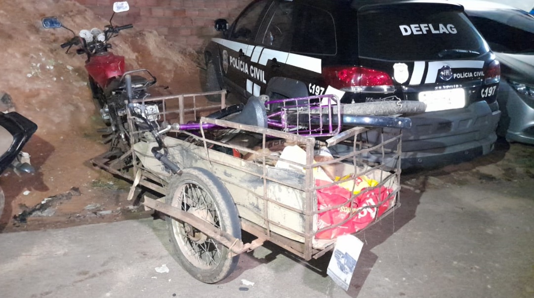 DESMONTANDO: Suspeito é preso em desmanche com veículo furtado no centro da capital - News Rondônia