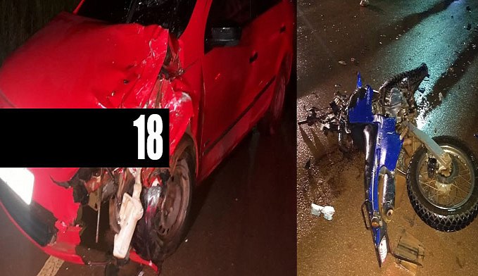 MOTOCICLISTA MORRE EM GRAVE ACIDENTE NA ESTRADA DOS JAPONESES EM PORTO VELHO (ATUALIZADA) - News Rondônia
