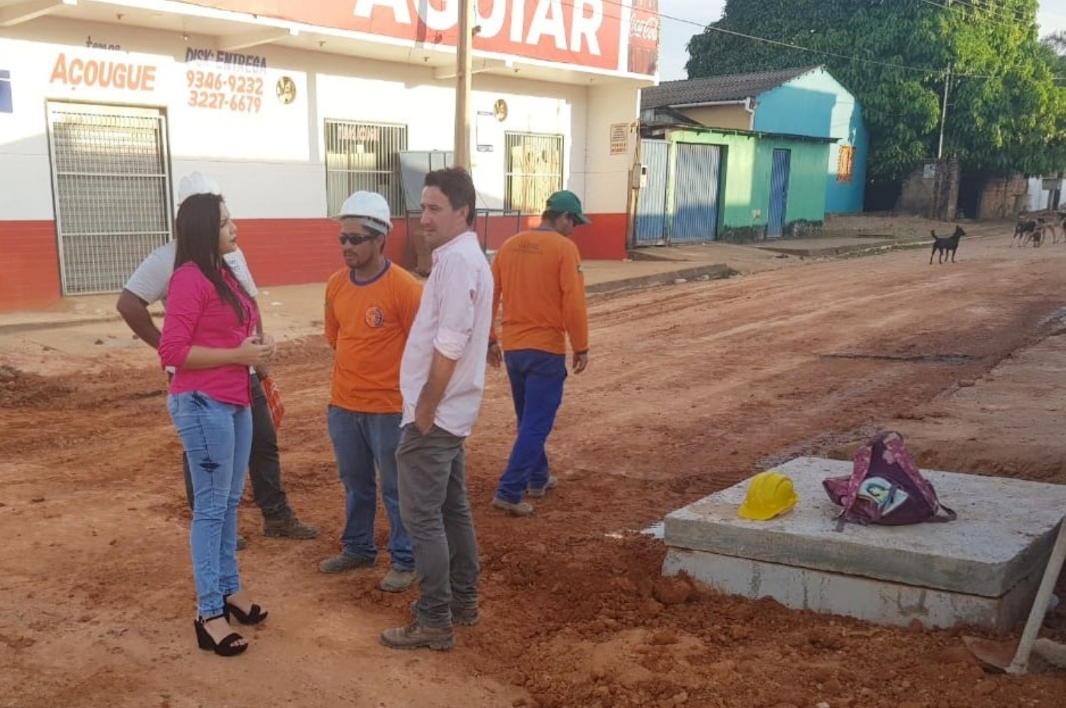 CRISTIANE LOPES ACOMPANHA CONCLUSÃO DA DRENAGEM NA RUA AGDA MUNIZ - News Rondônia