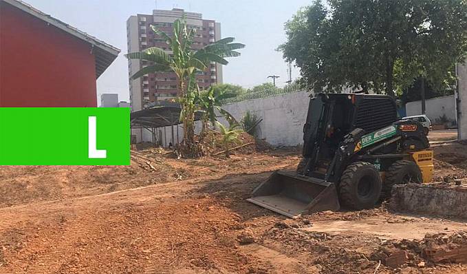 APOIO - Em Cacoal, parceria com o DER garante a limpeza e manutenção das escolas estaduais - News Rondônia