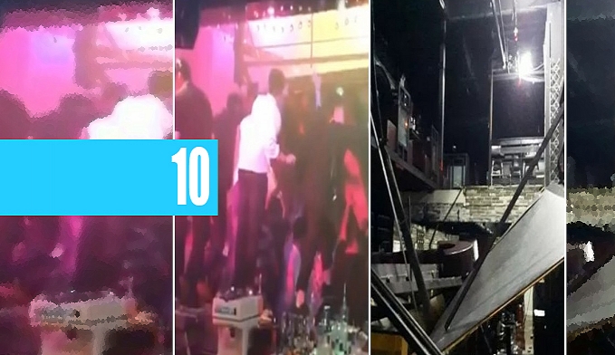 TETO DE BOATE DESABA CAUSANDO MORTES E FERIDOS, INCLUINDO ATLETA DO BRASIL: VÍDEO - News Rondônia