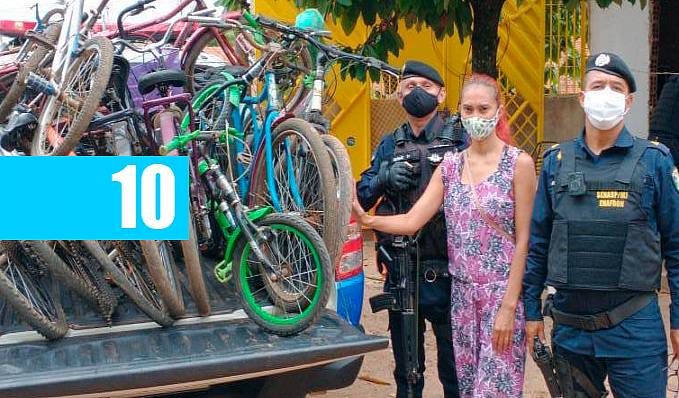 Polícia recebe denúncia e prende receptador com 11 bicicletas roubadas na zona leste - News Rondônia