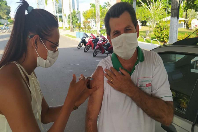 Vereador Dr. Paulo comemora vacinação para profissionais da imprensa de Cacoal - News Rondônia