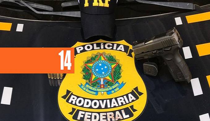 PRF APREENDE DUAS ARMAS DE FOGO E UMA MOTO ADULTERADA EM PORTO VELHO - News Rondônia