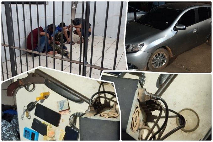 QUADRILHA: Bando armado é preso arquitetando roubo na zona leste - News Rondônia