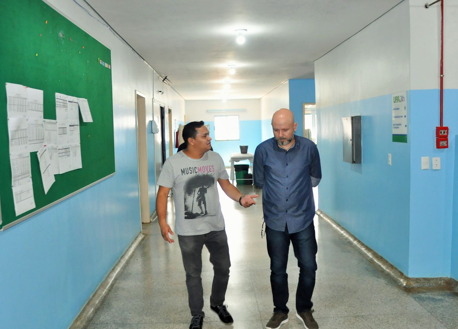 PROFESSOR ALEKS PALITOT VERIFICA SERVIÇOS REALIZADOS NA UPA ZONA SUL - News Rondônia