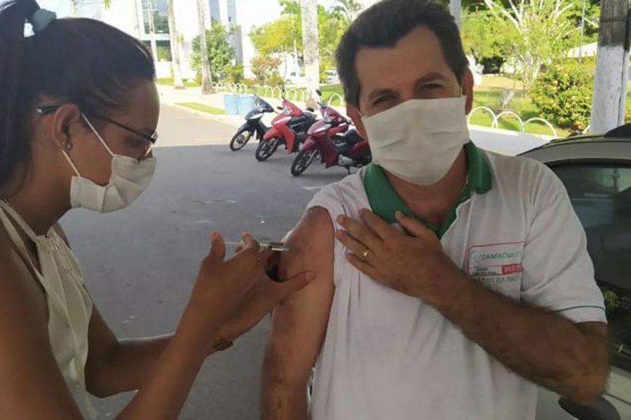 Vereador Dr. Paulo comemora vacinação para profissionais da imprensa de Cacoal - News Rondônia