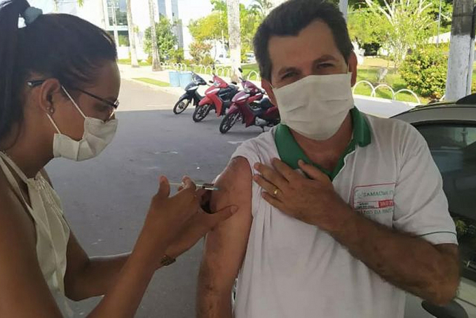 Vereador Dr. Paulo comemora vacinação para profissionais da imprensa de Cacoal - News Rondônia