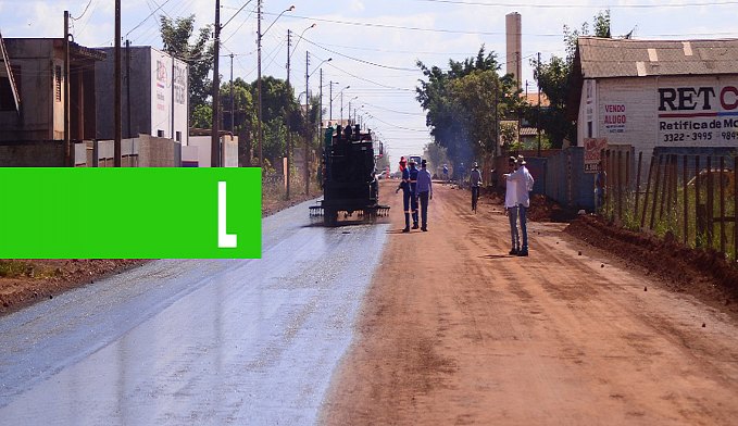 COMEÇOU: IMPERMEABILIZAÇÃO PARA ASFALTO NA AVENIDA RONDÔNIA INICIOU NESTA SEGUNDA EM VILHENA - News Rondônia