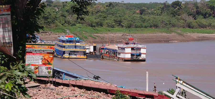 COM A SECURA DO RIO MADEIRA EM PORTO VELHO, NAVEGAÇÃO COMEÇA A SOFRER RESTRIÇÕES - News Rondônia