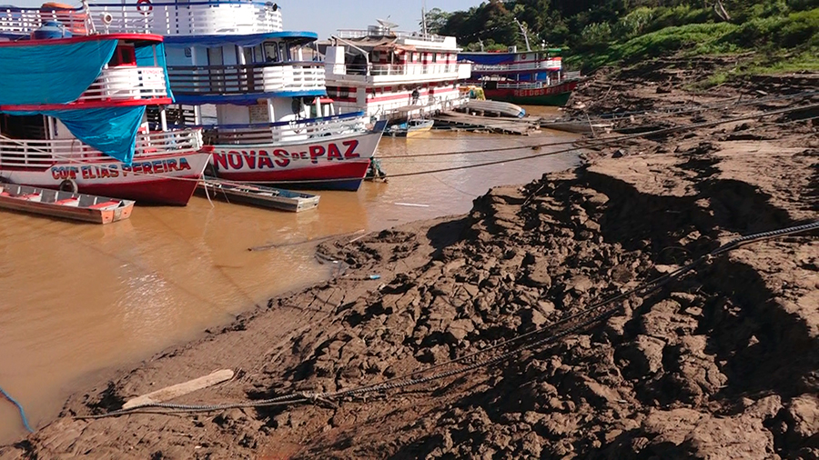 COM A SECURA DO RIO MADEIRA EM PORTO VELHO, NAVEGAÇÃO COMEÇA A SOFRER RESTRIÇÕES - News Rondônia