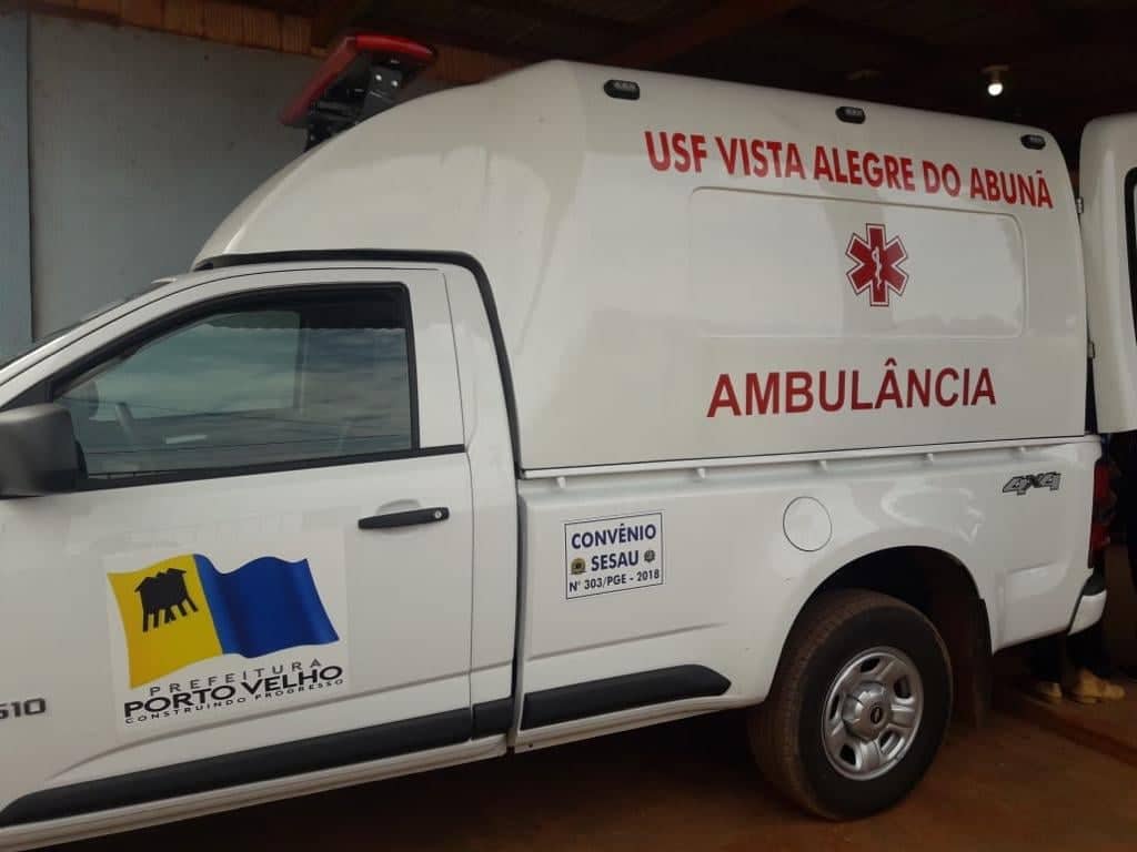 PREFEITURA ENTREGA AMBULÂNCIA AO DISTRITO DE VISTA ALEGRE - News Rondônia