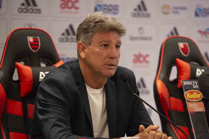 Renato Gaúcho é apresentado oficialmente como técnico do Flamengo - News Rondônia