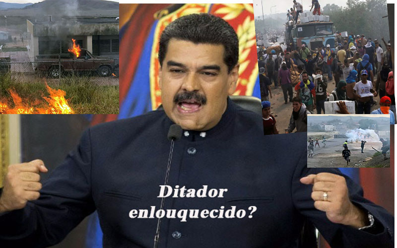 SÓ DEFENESTRANDO O DITADOR CRIMINOSO À FORÇA, PARA ACABAR COM A TRAGÉDIA HUMANA NA VENEZUELA? - News Rondônia
