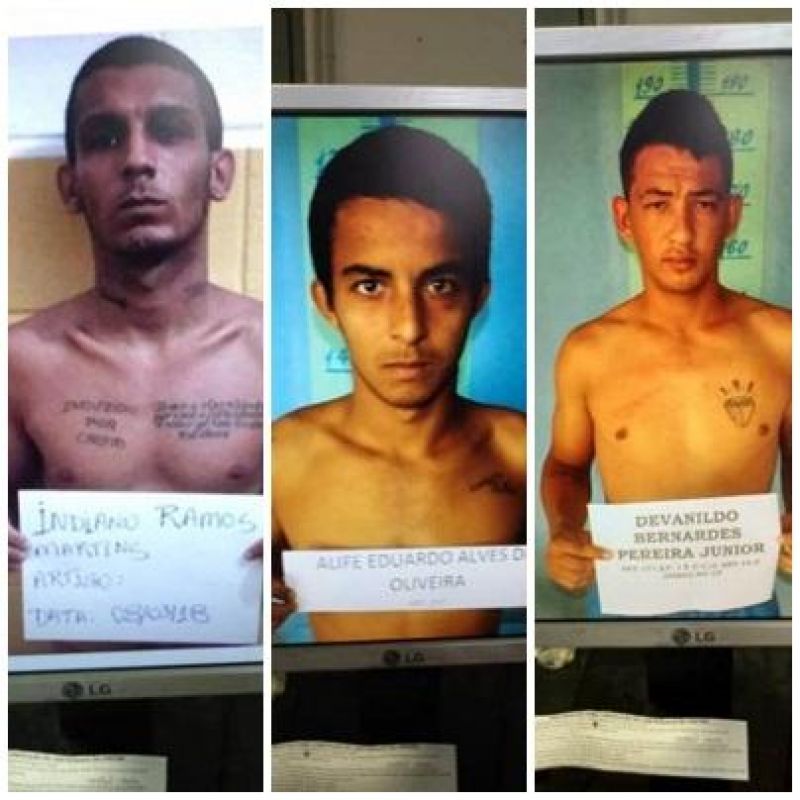 TRÊS DETENTOS DO COMANDO VERMELHO FOGEM DE PRESÍDIO, EM VILHENA - News Rondônia