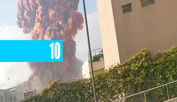 IMPRESSIONANTE: Explosões no porto de Beirute, Líbano, causam grande destruição - News Rondônia