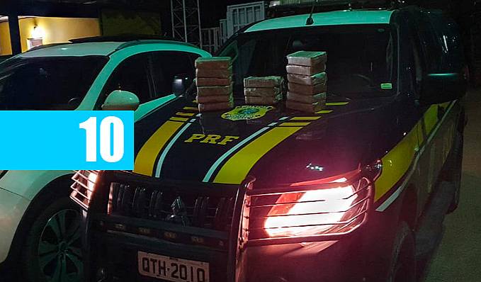 Em Porto Velho/RO, PRF apreende 35 quilos de cocaína - News Rondônia