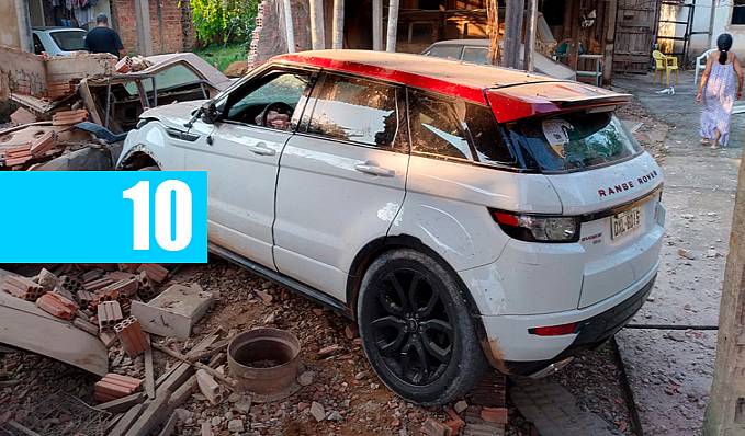 Motorista perde o controle e bate veículo em muro no bairro Escola de Polícia - News Rondônia
