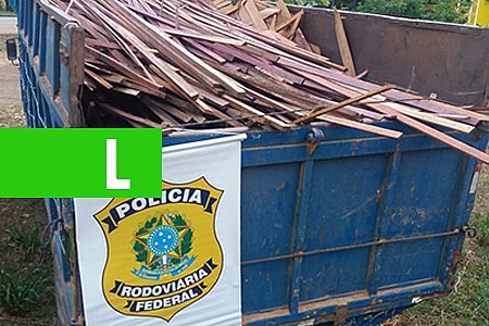 EM ARIQUEMES, PRF APREENDE MAIS UM CAMINHÃO COM MADEIRA IRREGULAR - News Rondônia