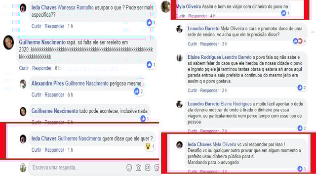 PRIMEIRA DAMA DE PORTO VELHO BATE BOCA EM REDES SOCIAIS E AMEÇA PROCESSAR INTERNAUTAS INDIGNADOS COM HILDON CHAVES - News Rondônia