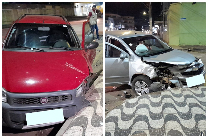 Motorista natural do Acre causa acidente entre carros no centro de Porto Velho - News Rondônia
