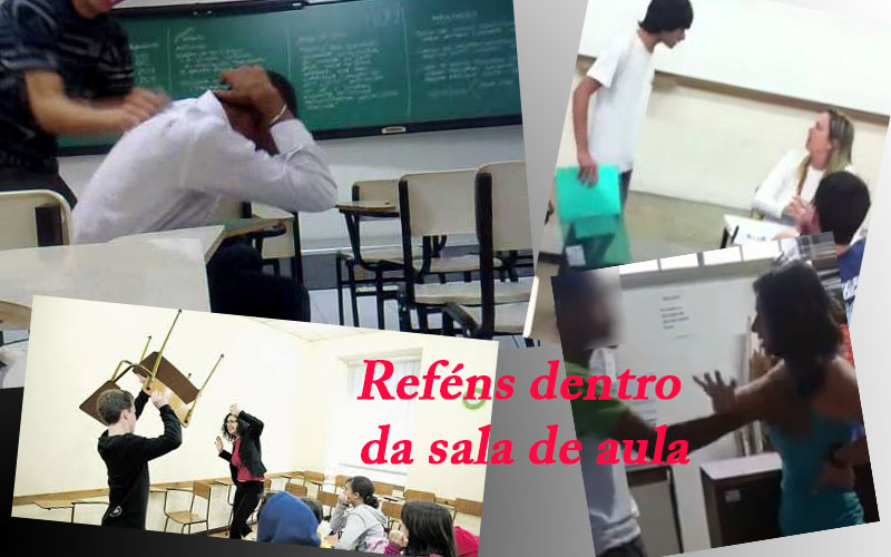 MARGINAIS TOMAM CONTA DAS SALAS DE AULA, AGRIDEM PROFESSORES E FICAM IMPUNES - News Rondônia
