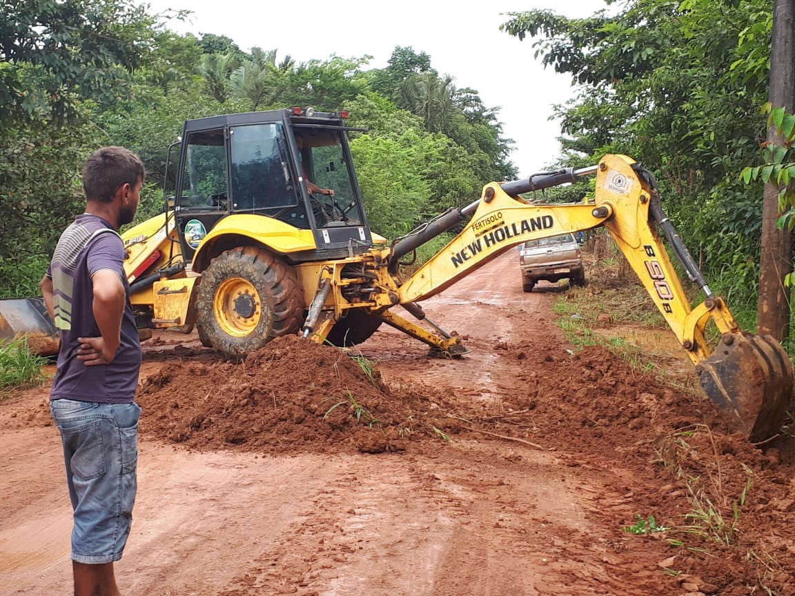 SETOR CHACAREIRO NOVA ALIANÇA É ATENDIDO PELA SEMAGRIC - News Rondônia