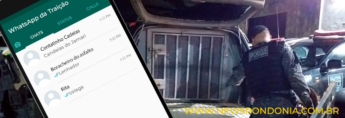 CASAL ENTRA EM VIAS DE FATO POR CAUSA DE MENSAGEM NO WHATSAPP - News Rondônia