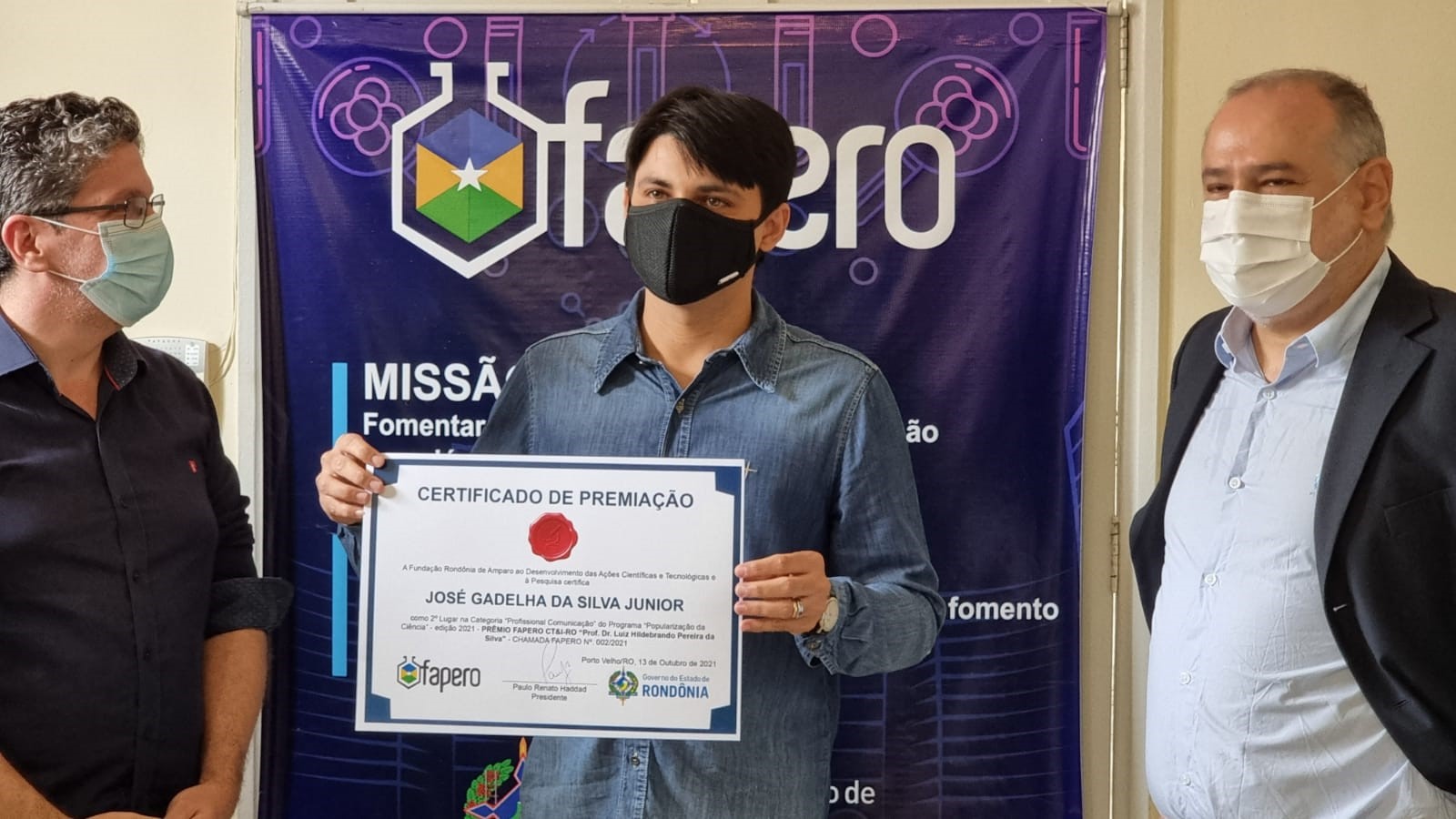 Professor da UNIRON recebe premiação inédita - News Rondônia