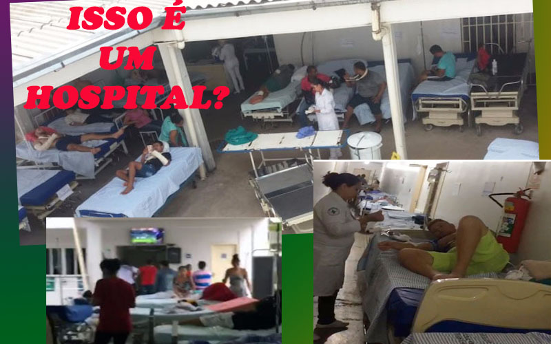 ABANDONO, DESRESPEITO, SOL E CHUVA: NO HOSPITAL JOÃO PAULO II, VÊ-SE CENAS DIÁRIAS DO INFERNO DE DANTE - News Rondônia