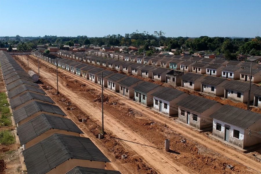 Prefeito visita obras do conjunto habitacional no bairro Socialista - News Rondônia
