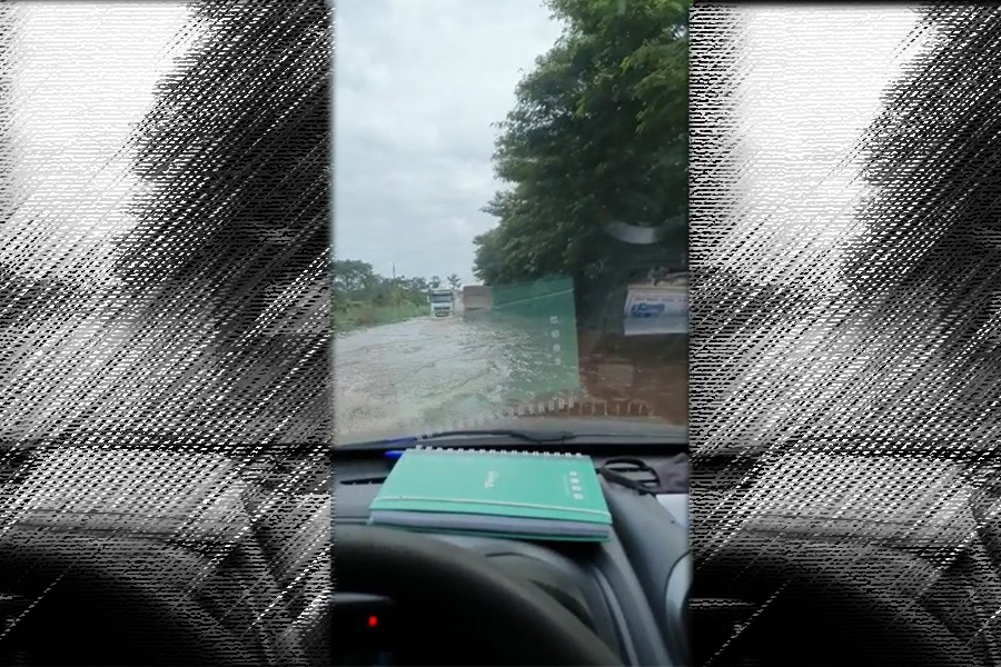 BR-364 é bloqueada após rio Jamari transbordar em Alto Paraíso - News Rondônia
