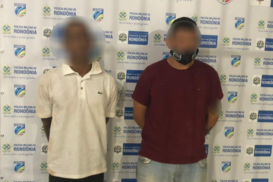 NOVAMENTE - Dupla é presa após sequestro e troca de tiros com a PM; Assista - News Rondônia