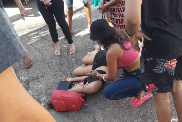 FUROU SINAL - Motorista causa acidente e deixa dois feridos no centro da capital - News Rondônia